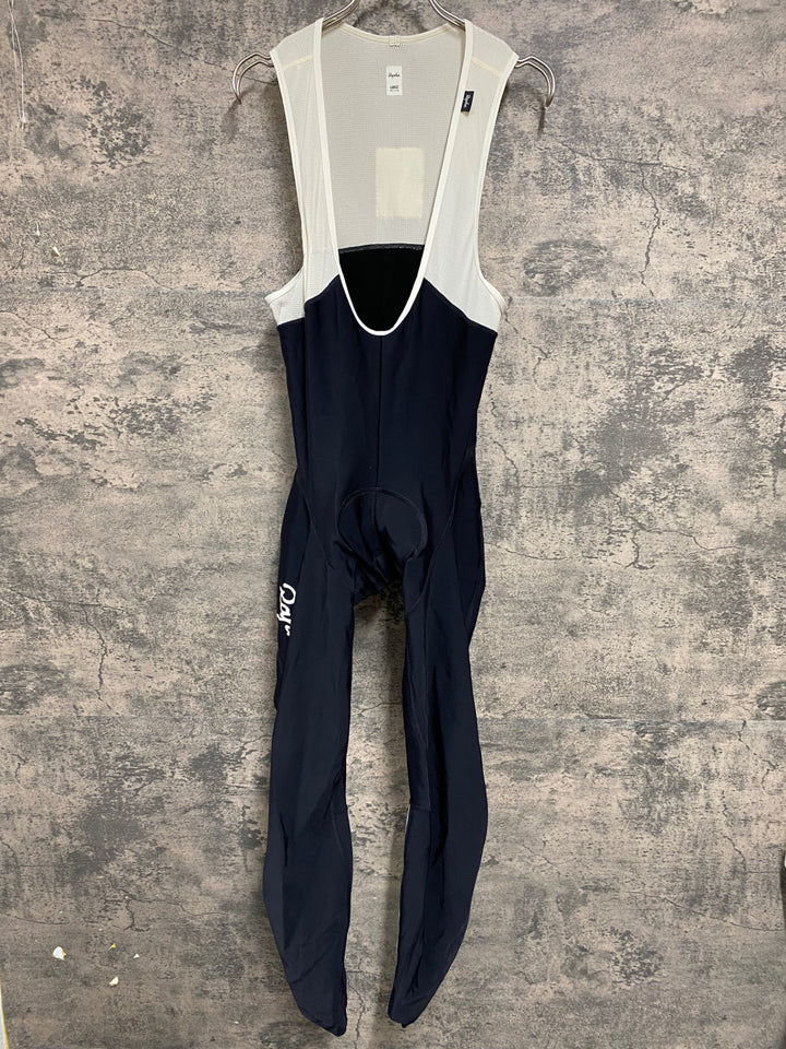 JY681 ラファ Rapha CLASSIC WINTER TIGHTS WITH PAD ビブタイツ 黒 L 裏起毛