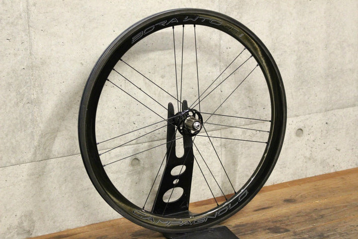 カンパニョーロ Campagnolo ボーラ BORA WTO 45 カーボン チューブレス ホイールセット カンパ11S/12S ワイドリム 19C リアのみ 【福岡店】