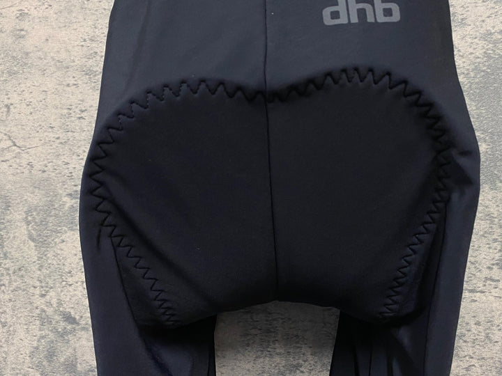 KI709 dhb ビブタイツ 黒 M 裏起毛