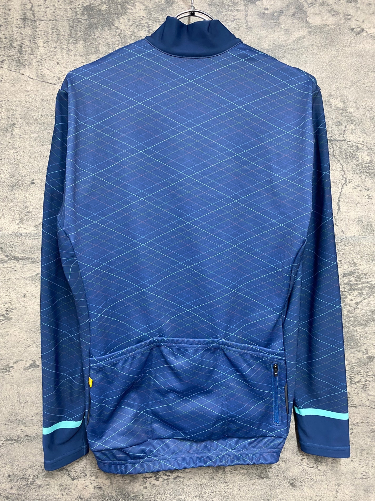 JS814 パールイズミ PEARL iZUMi 長袖 サイクルジャージ 青 L 裏起毛