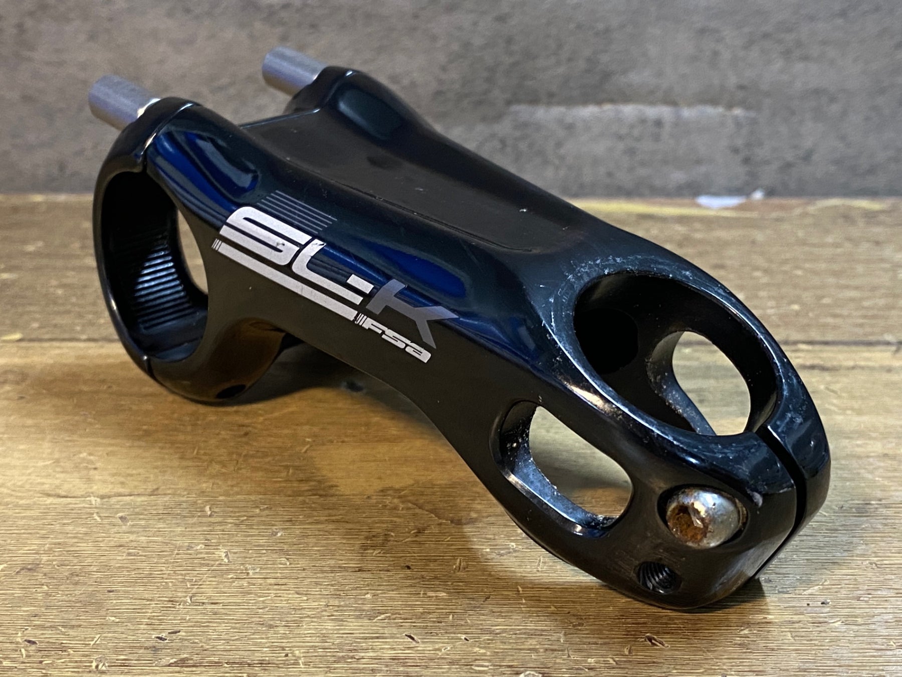 JS134 FSA SL-K アルミ ステム 黒 80mm Φ31.8 OS -20° ※ボルト社外品