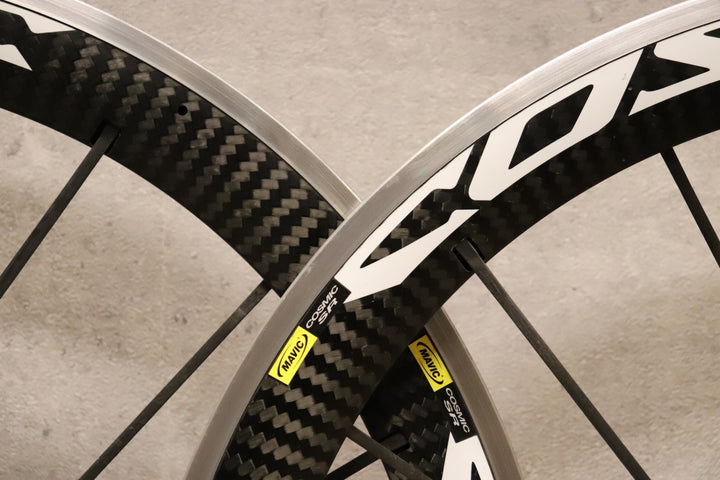 マヴィック MAVIC コスミック COSMIC SR カーボンカウル クリンチャー シマノ 12/11S ホイールセット 【さいたま浦和店】