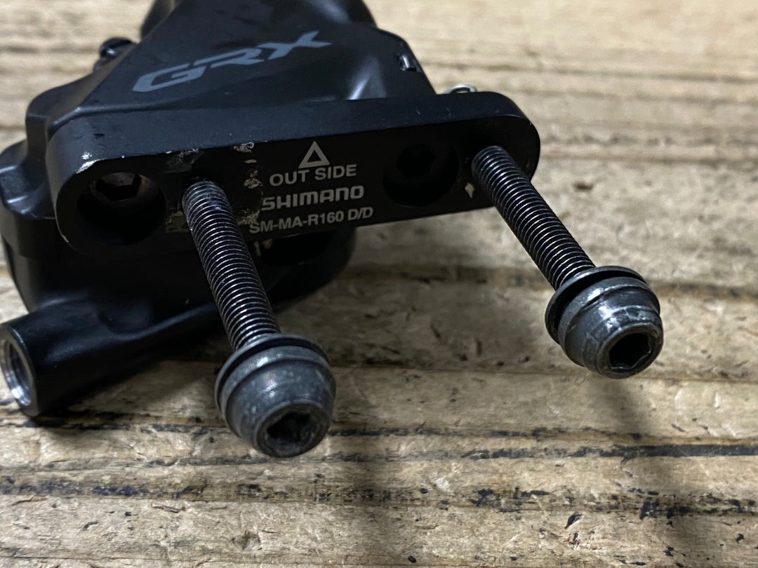 KK512 シマノ SHIMANO GRX BR-RX400 ディスクブレーキキャリパー 前後セット