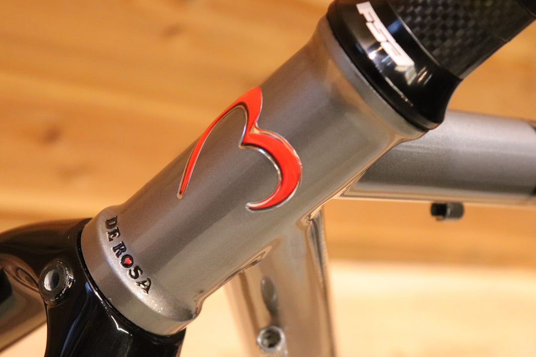 デローザ DE ROSA コルム コラム CORUM SLOPE RIM 2017モデル 44サイズ スチール ロードバイク フレームセット 【広島店】