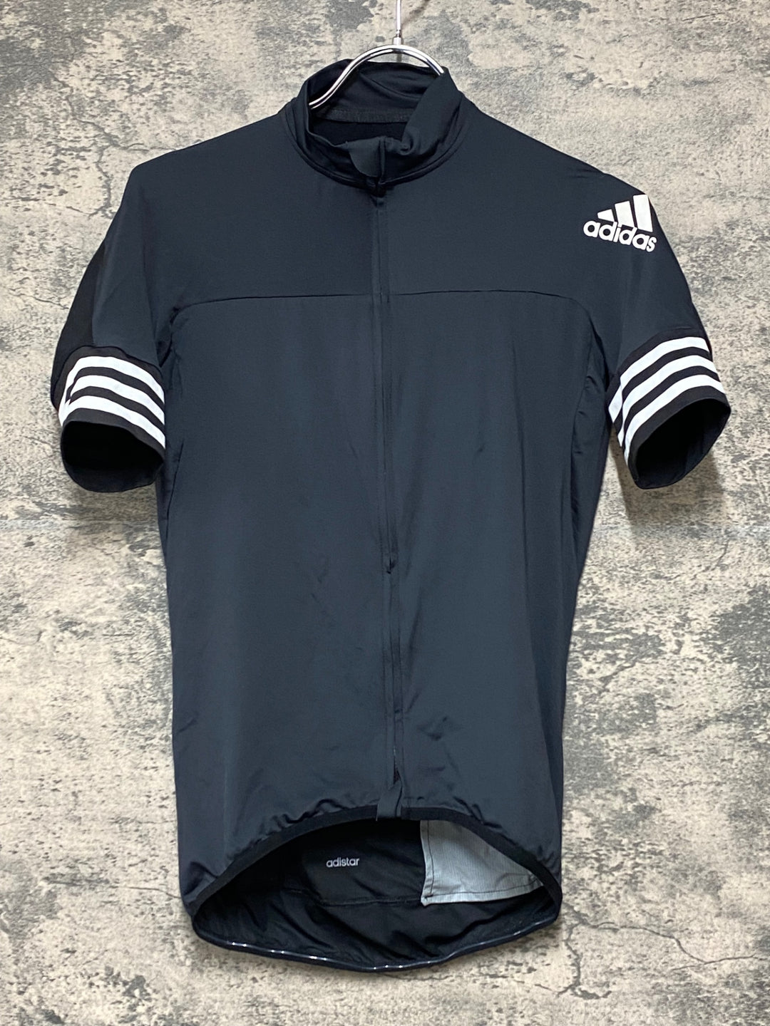 KH483 アディダス adidas 半袖 サイクルジャージ 黒 M