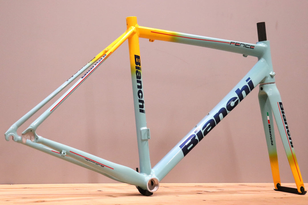 訳アリ ビアンキ BIANCHI フェニーチェ プロ FENICE PRO 2016モデル 55サイズ アルミ スカンジウム ロードバイク フレームセット 【仙台店】