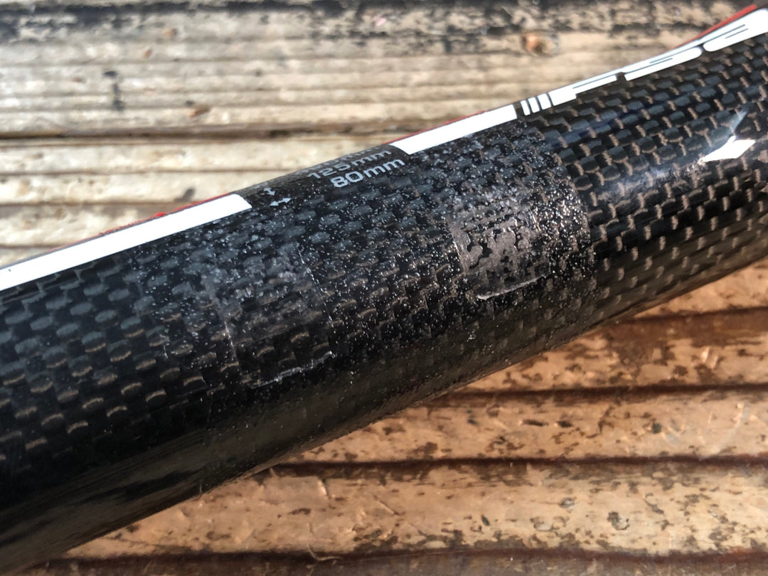 JM627 FSA K-FORCE COMPACT カーボン ドロップハンドル Φ31.8 エンドC-C420mm