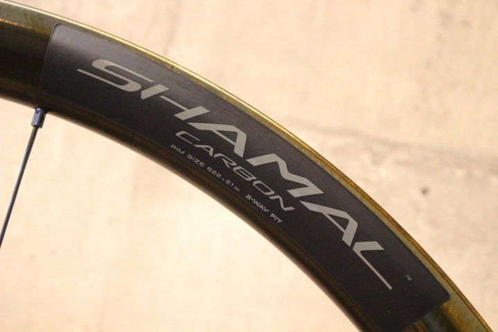 カンパニョーロ CAMPAGNOLO シャマル カーボン SHAMAL CARBON DB カーボン チューブレス ホイールセット カンパ N3W 11/12/13S 21C【名古屋店】