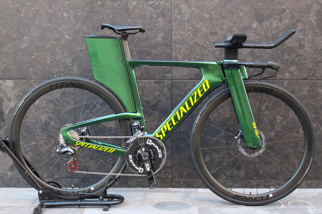 スペシャライズド SPECIALIZED SHIV EXPERT DISC 2020 Sサイズ シマノ アルテグラ R8050 Mix Di2 カーボン トライアスロンバイク 【福岡店】