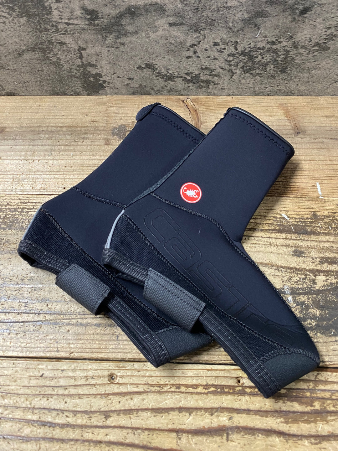 KB708 カステリ CASTELLI シューズウォーマー 黒 L/XL