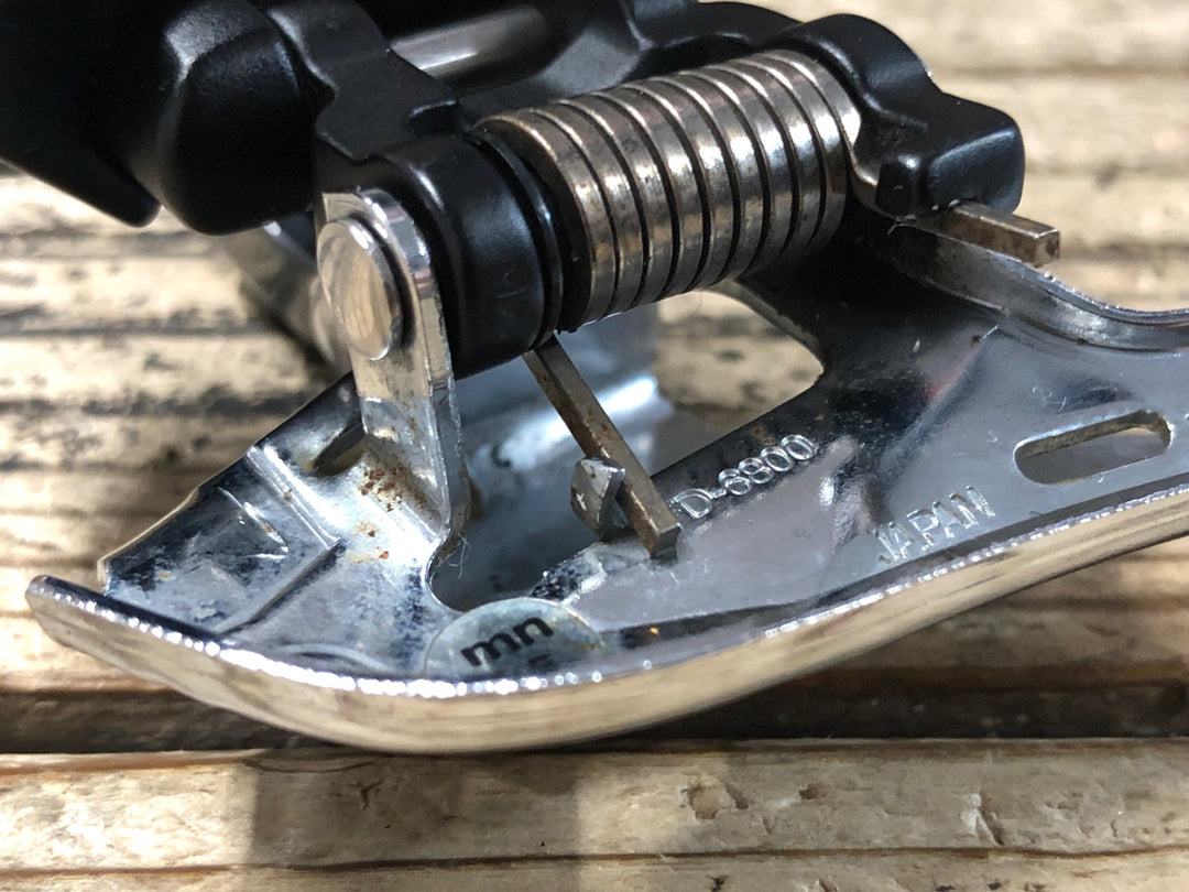 KD378 シマノ SHIMANO アルテグラ ULTEGRA FD-6800 フロントディレイラー 直付  SM-AD91-L付属 Φ34.9 ※スキッドプレート欠品