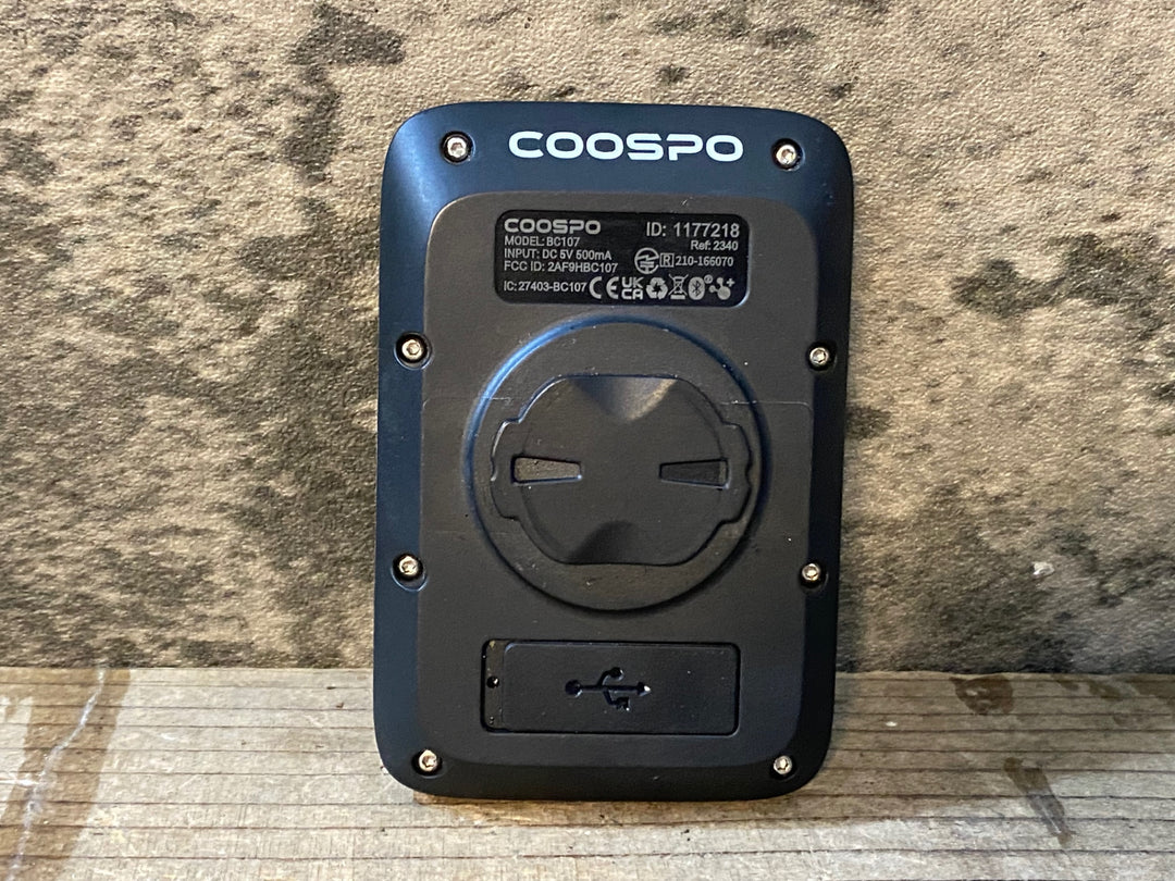 JW307 COOSPO BC107 サイクルコンピューター 起動確認済