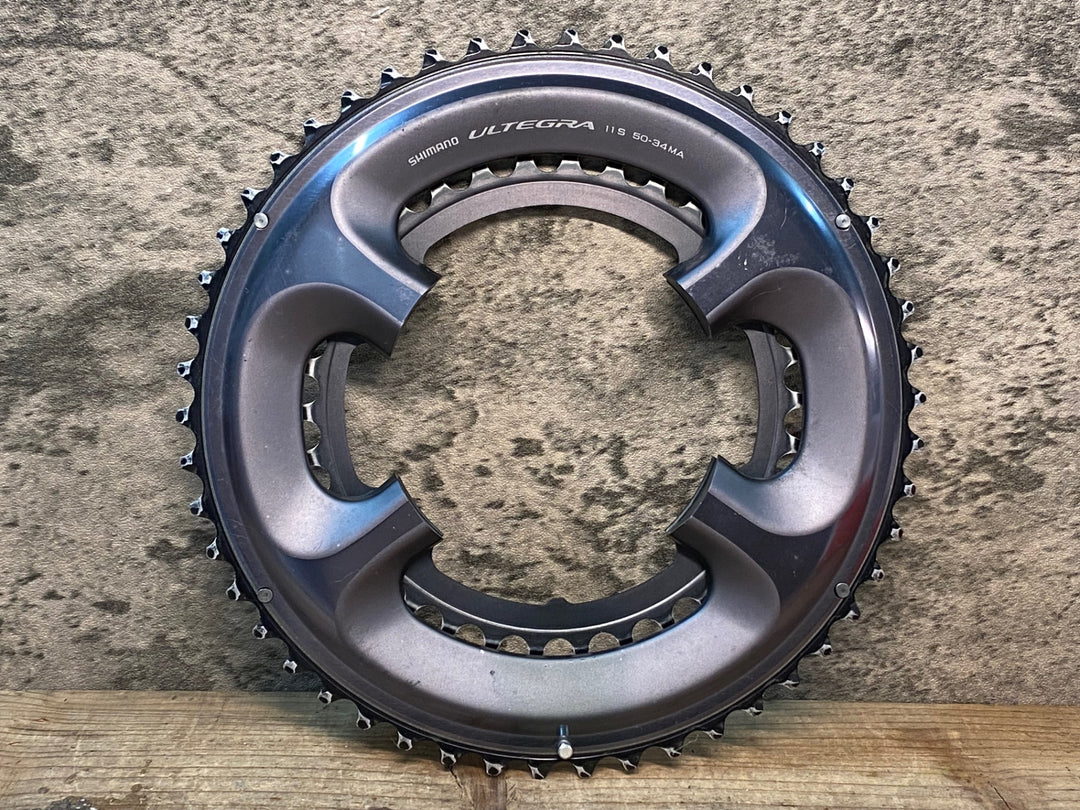 JI727 シマノ SHIMANO アルテグラ ULTEGRA FC-6800 チェーンリング 50/34T 11S