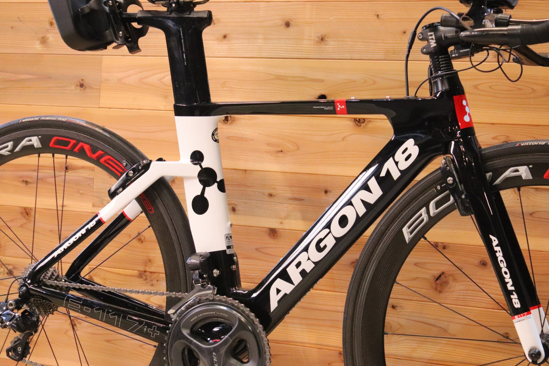 アルゴン ARGON18 E-117 TRI+ 2016 XSサイズ アルテグラ 6870 DI2 11S BORA ONE 50 TU カーボン TT タイムトライアル トライアスロン ロードバイク 【広島店】