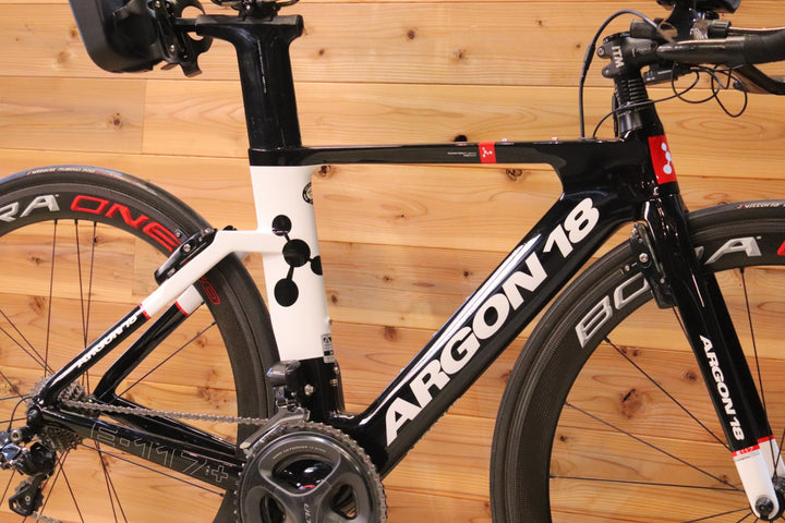 アルゴン ARGON18 E-117 TRI+ 2016 XSサイズ アルテグラ 6870 DI2 11S BORA ONE 50 TU カーボン TT タイムトライアル トライアスロン ロードバイク 【広島店】