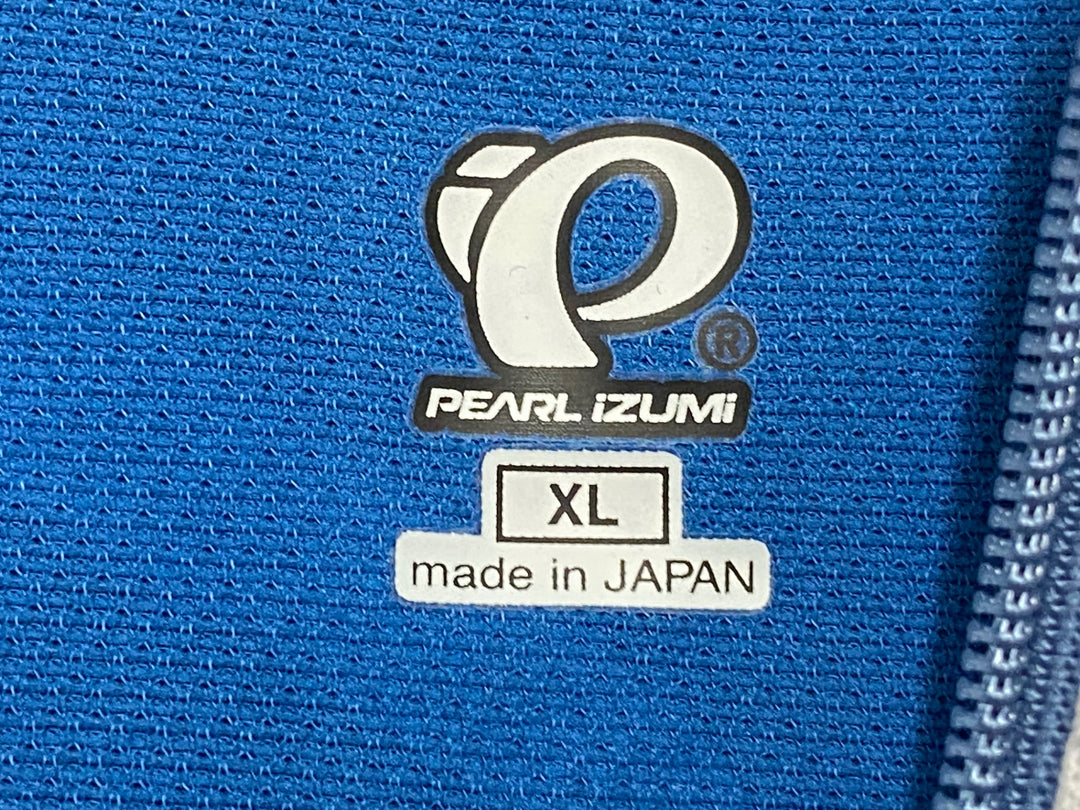 KC651 パールイズミ PEARL iZUMi 半袖 サイクルジャージ 青 白 XL