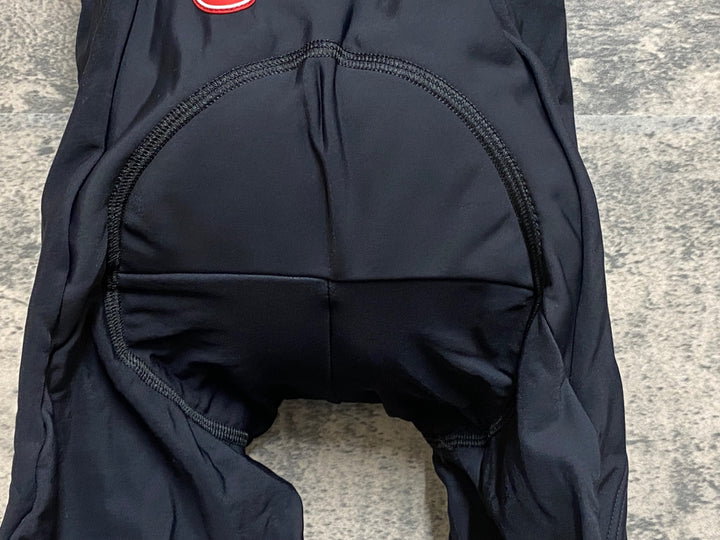JS471 カステリ CASTELLI NANOFLEX PRO BTIGHT ビブタイツ 黒 S 裏起毛
