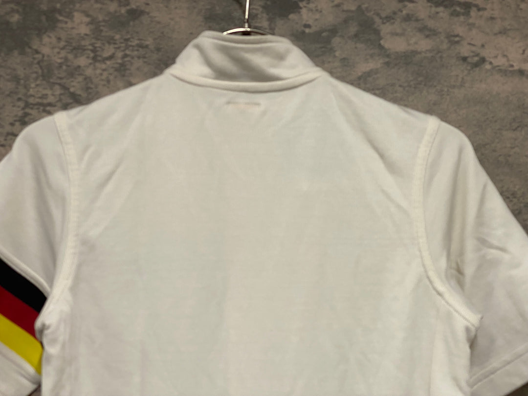 JX634 ラファ Rapha COUNTRY JERSEY 半袖 サイクルジャージ 白 レディース XS ドイツ