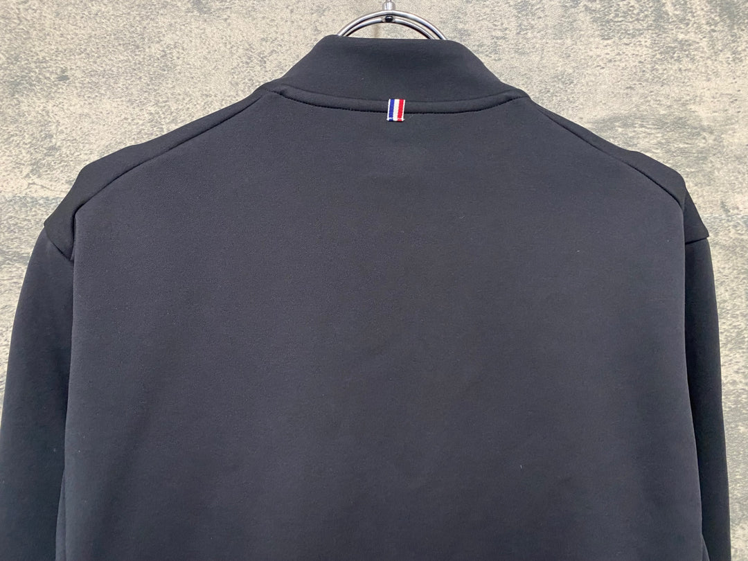 JT813 ルコックスポルティフ lecoqsportif 長袖 サイクルジャージ 黒 Oサイズ