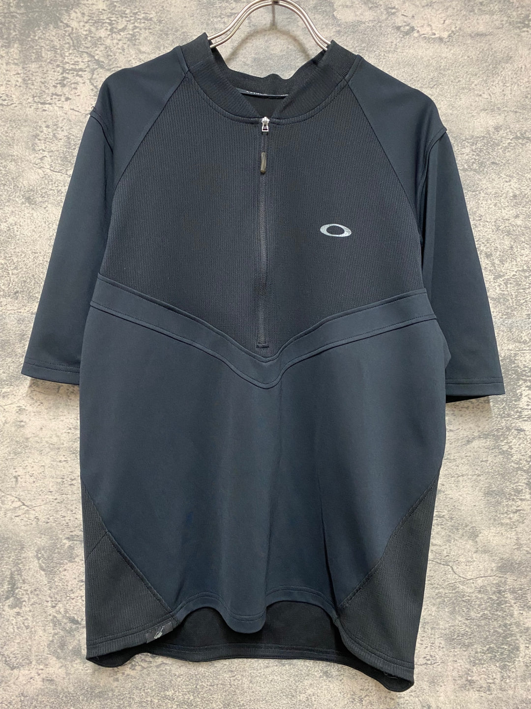 JL166 オークリー OAKLEY 半袖 シャツ 黒 Ｍ