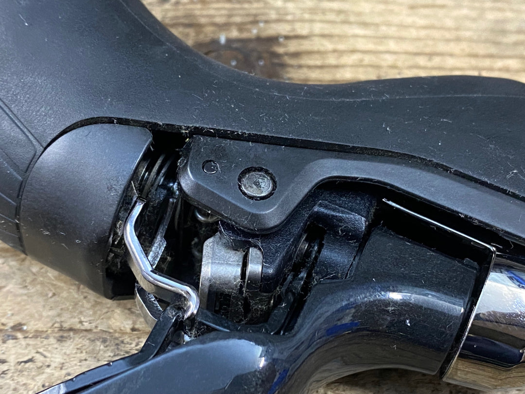 JW247 シマノ SHIMANO アルテグラ ULTEGRA ST-R8020 左 STIレバー 前期 油圧 ※固定クラックの為ジャンク