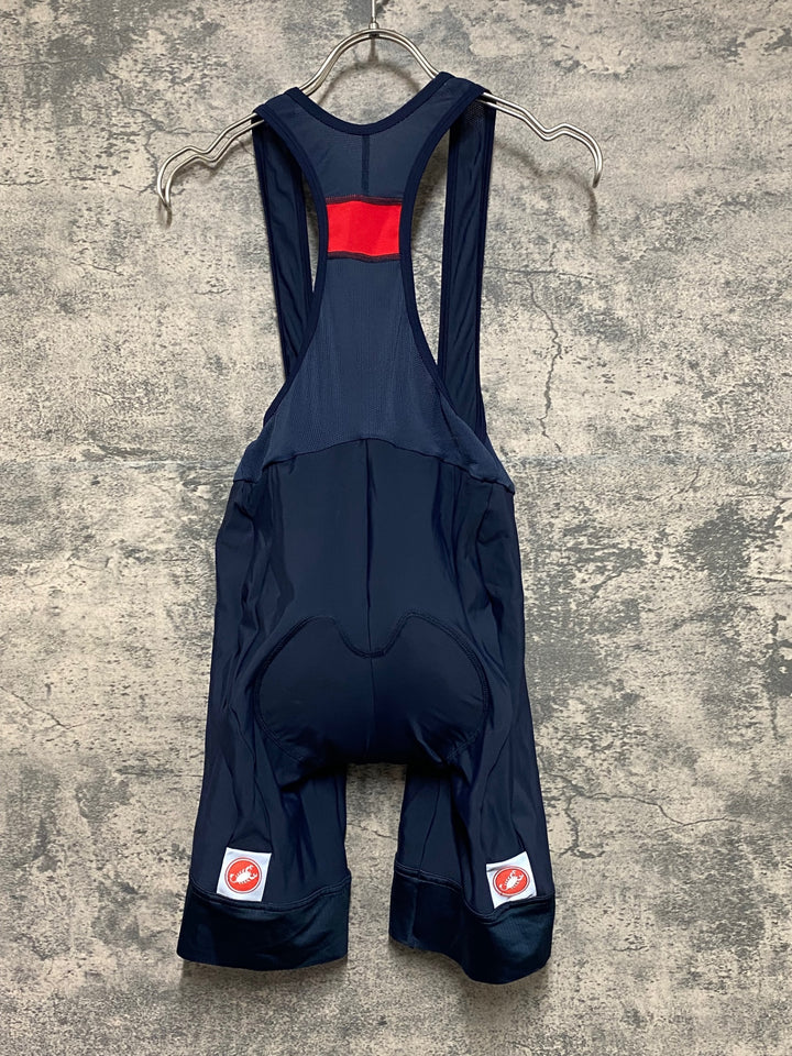 KF413 カステリ CASTELLI ビブショーツ ネイビー M