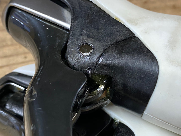 JO438 シマノ SHIMANO デュラエース DURA-ACE ST-9000 STIレバー 2x11S ※レバー位置不良のためジャンク