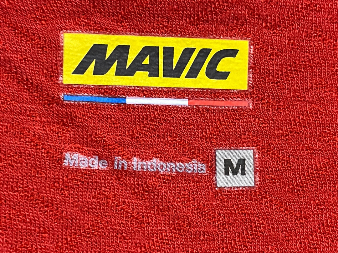 KD420 マヴィック MAVIC Essential Merino Jersey 半袖 サイクルジャージ 赤 M