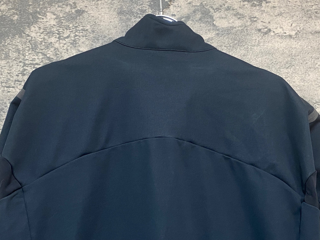 KR437 カステリ CASTELLI gabba Ros Black Out Jersey 半袖 サイクルジャケット 黒 3XL 裏起毛