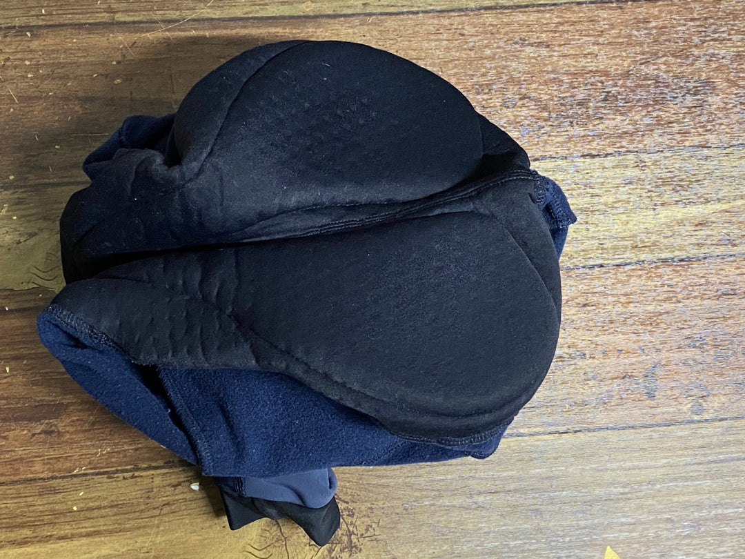 JO792 ラファ Rapha CARGO WINTER TIGHTS WITH PAD ビブタイツ 紺 XS 裏起毛