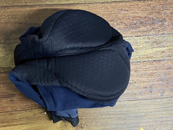 JO792 ラファ Rapha CARGO WINTER TIGHTS WITH PAD ビブタイツ 紺 XS 裏起毛