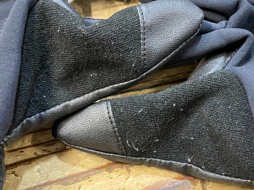 KJ050 モンベル mont-bell 長指 ウィンターグローブ 黒 M 裏起毛 GORE TEX INFINIUM