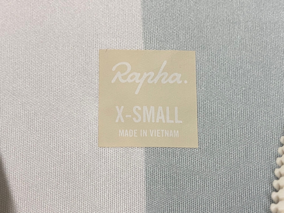 JH563 ラファ Rapha TIME WOMENS PT TRAINING JERSEY 半袖 サイクルジャージ ベージュ 緑 XS
