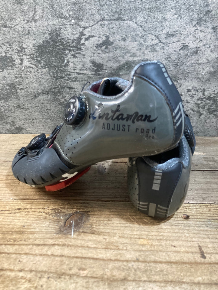 KG430 リンタマン Lintaman アジャストロードプロ ADJUST ROAD PRO ビンディングシューズ グレーピンク EU38 3穴