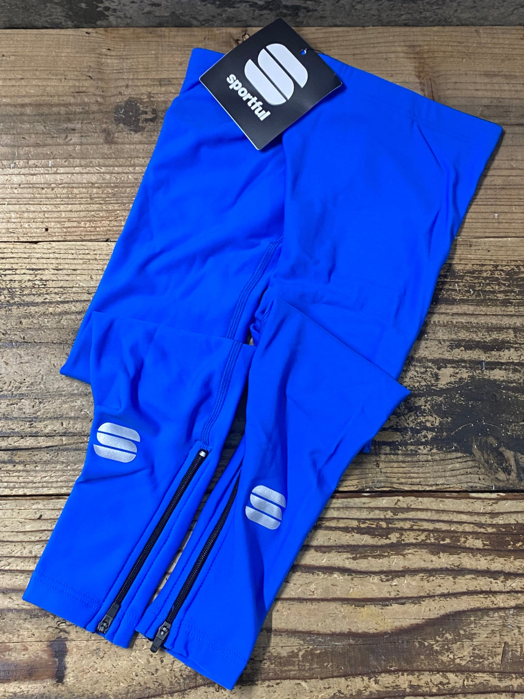 JS541 スポーツフル SPORTFUL LEG WARMWERS レッグウォーマー 青 S