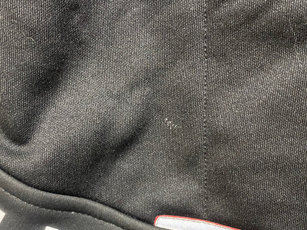 JO287 カステリ CASTELLI 長袖 サイクルジャケット 黒 赤 S 裏起毛 GORE WINDSTOPPER