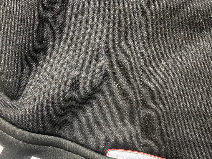 JO287 カステリ CASTELLI 長袖 サイクルジャケット 黒 赤 S 裏起毛 GORE WINDSTOPPER