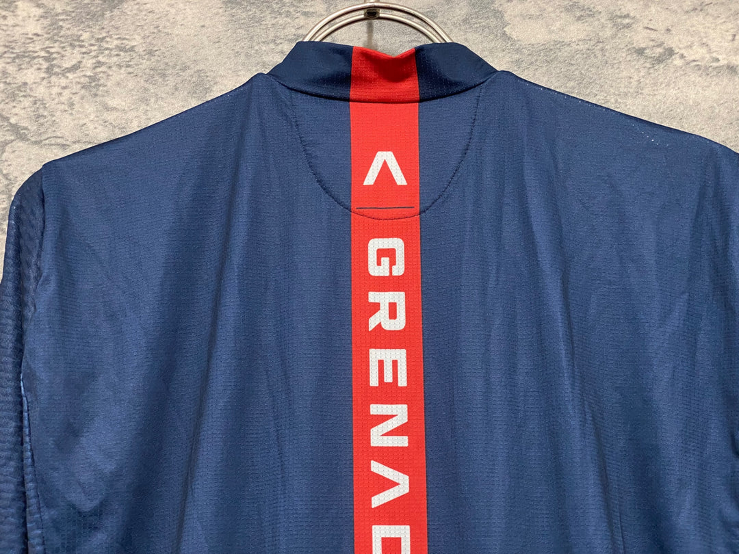KG334 カステリ CASTELLI 半袖 サイクルジャージ 紺 S