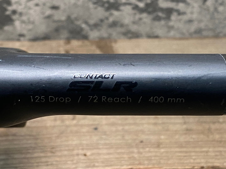 JN688 ジャイアント GIANT CONTACT SLR カーボン ステム一体型ハンドル OD2 Φ31.8 110mm 8° ブラケットC-C400mm