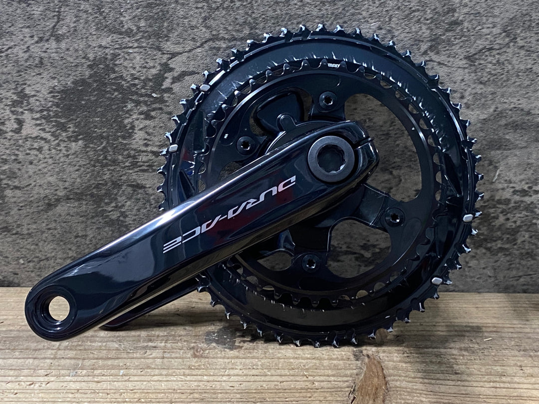 JV836 シマノ SHIMANO デュラエース DURA-ACE FC-R9200 54/40 165mm 4iiii PRECISION 3+ PRO 動作確認済