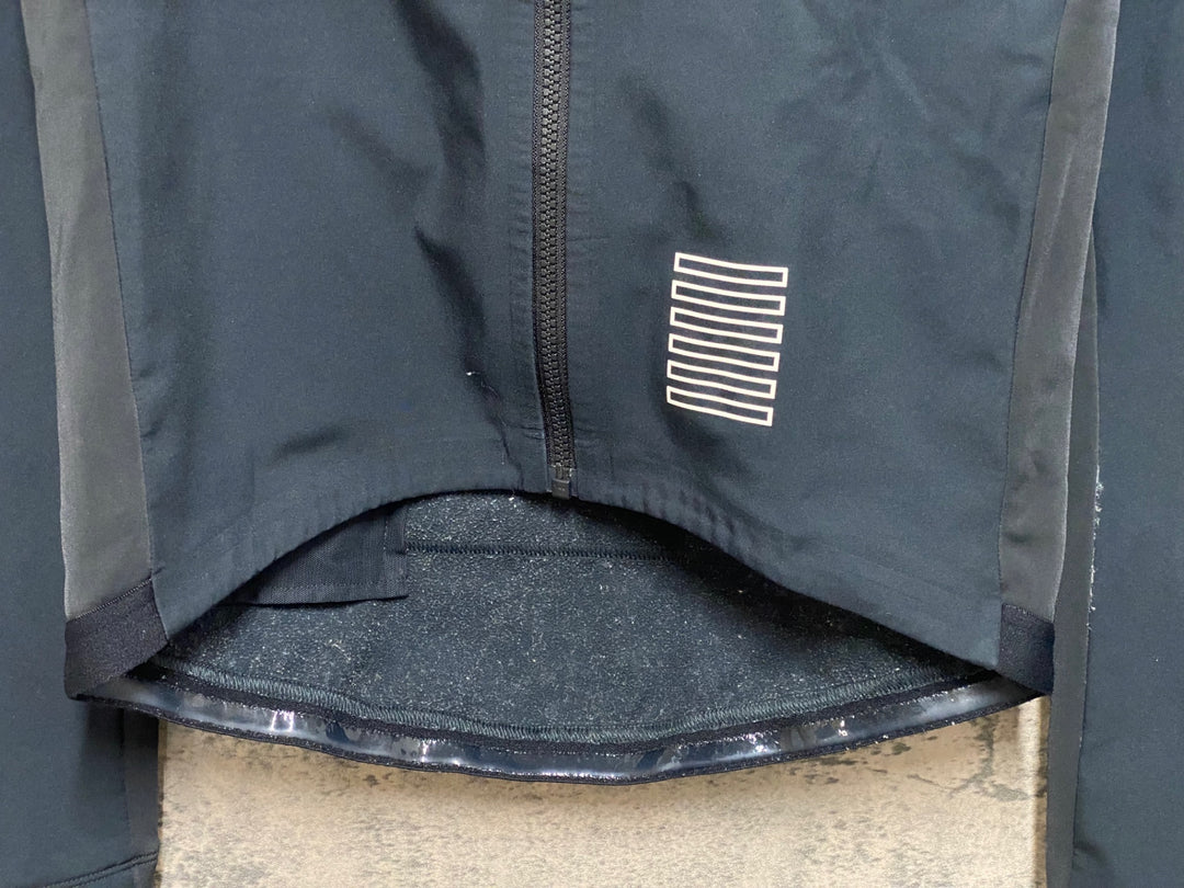 JP161 ラファ Rapha PRO TEAM TRAINING JACKET 長袖 サイクルジャケット 黒 M 裏起毛 ※起毛,毛玉