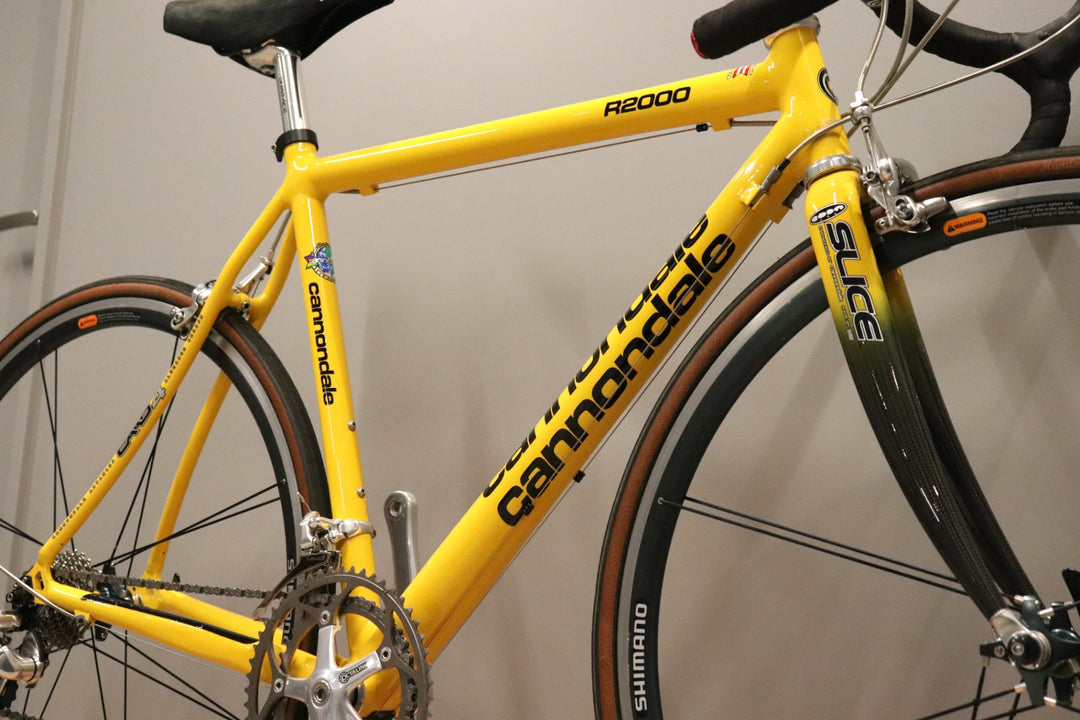 キャノンデール CANNONDALE キャド CAAD4 R2000 50サイズ シマノ デュラエース 7700 9S アルミ ロードバイク 【仙台店】