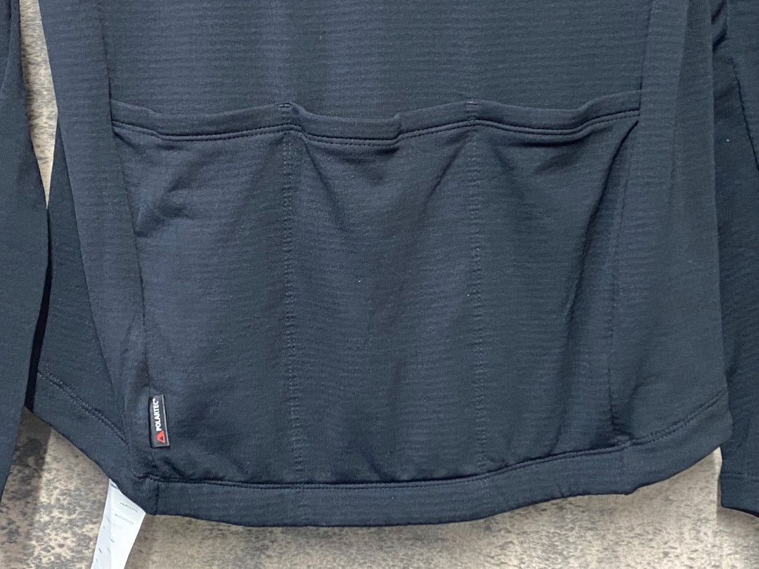 JV683 スペシャライズド SPECIALIZED PRIME POWERGRID JERSEY LS 長袖 サイクルジャージ 黒 M