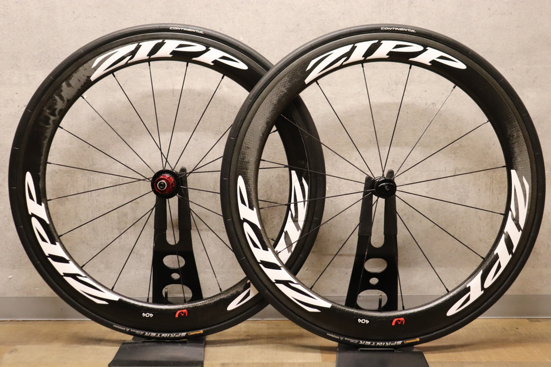 ジップ ZIPP 404 ファイアクレスト Firecrest カーボン チューブラー ホイールセット シマノ12/11S 【さいたま浦和店】