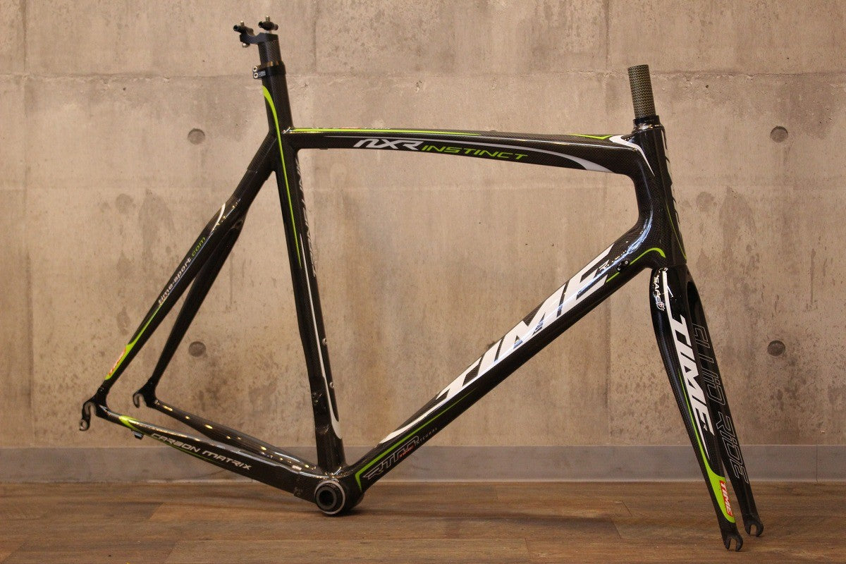 訳あり】タイム TIME NXR INSTINCT 2011モデル Lサイズ カーボン ロードバイク フレームセット【名古屋店】 – BICI  AMORE ONLINE STORE