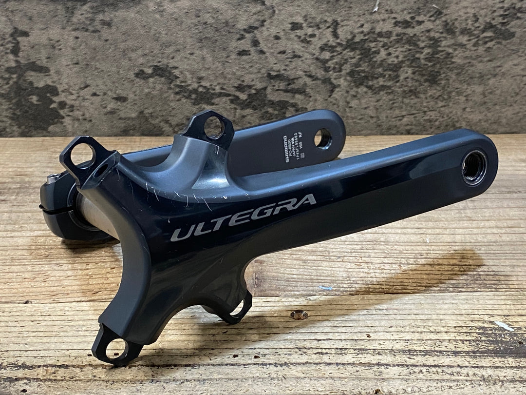 JW971 シマノ SHIMANO アルテグラ ULTEGRA FC-6800 クランクアーム 165mm リコール点検済み ※クランクボルト欠品