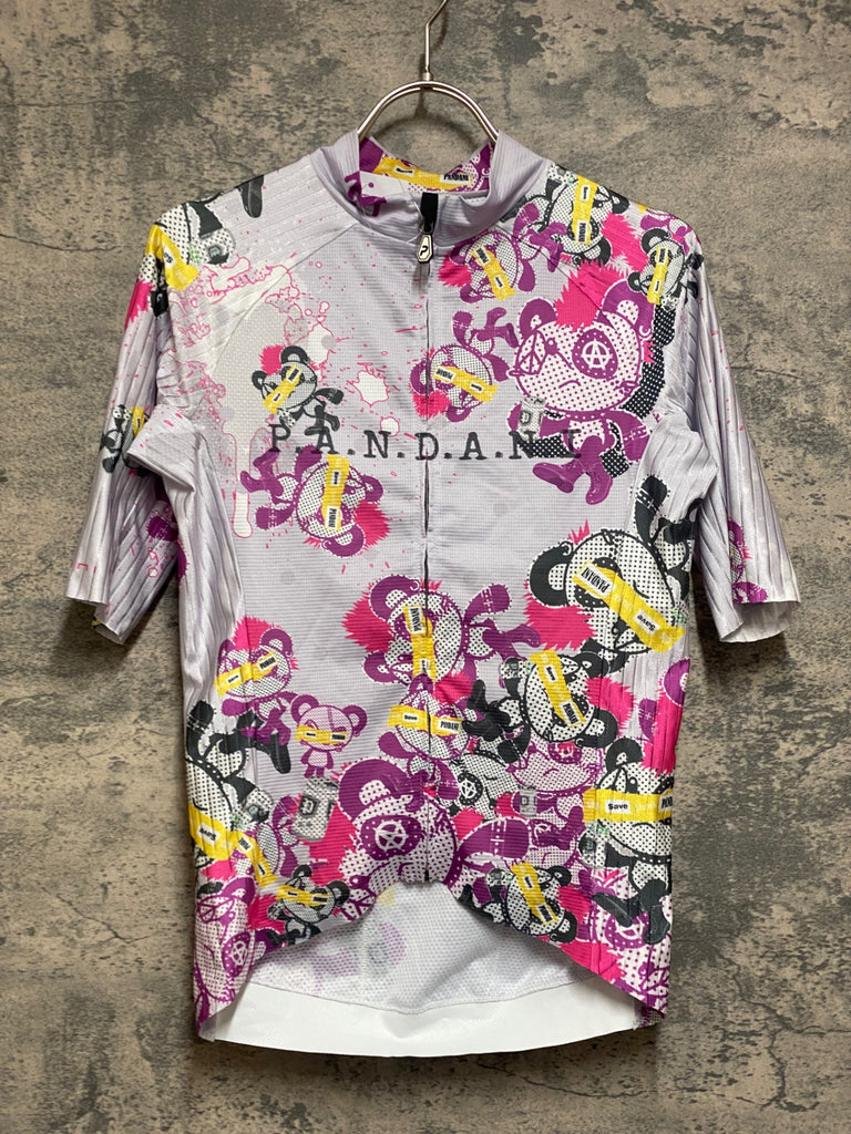 半額☆新品☆定価19,613　XL　半袖ジャージ　ピンク　パンダーニ JR213 パンダーニ pandani 半袖サイクルジャージ 紫 S エアロジャージ