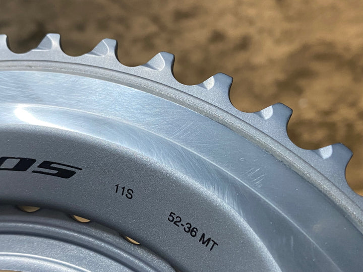 JR644 シマノ SHIMANO 105 FC-R7000 クランクセット 52/36T 170mm シルバー