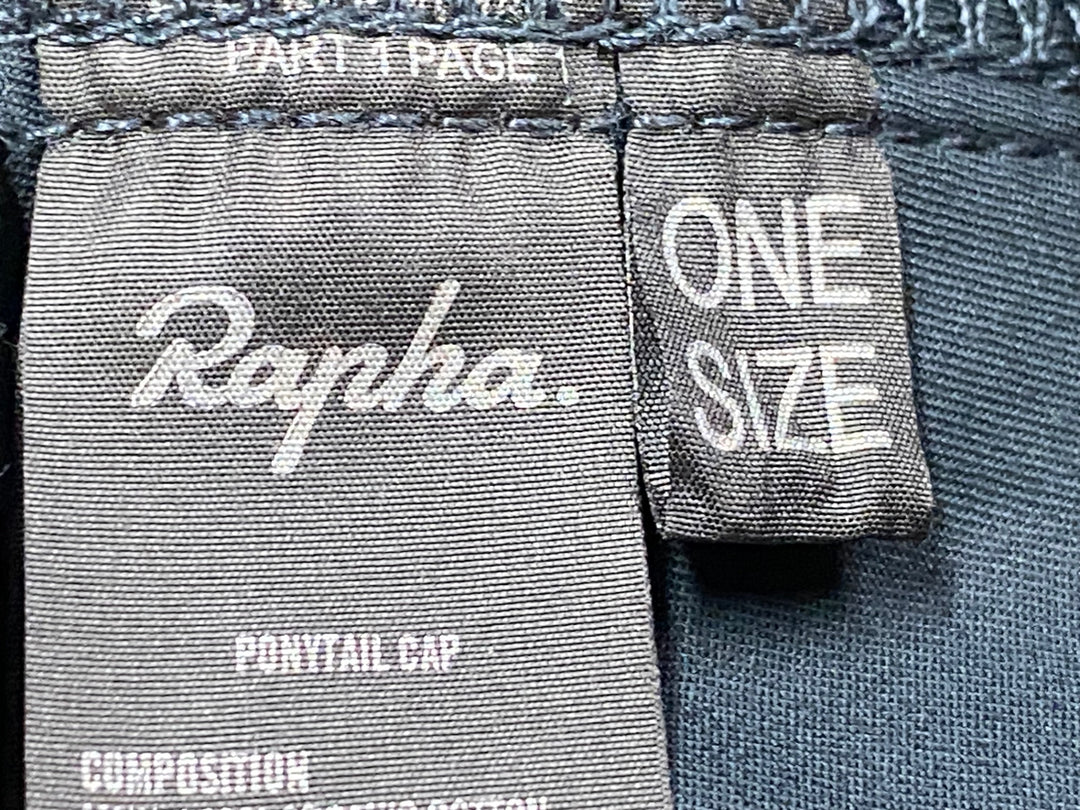JH600 ラファ Rapha PONYTAIL CAP サイクルキャップ 紺 ワンサイズ