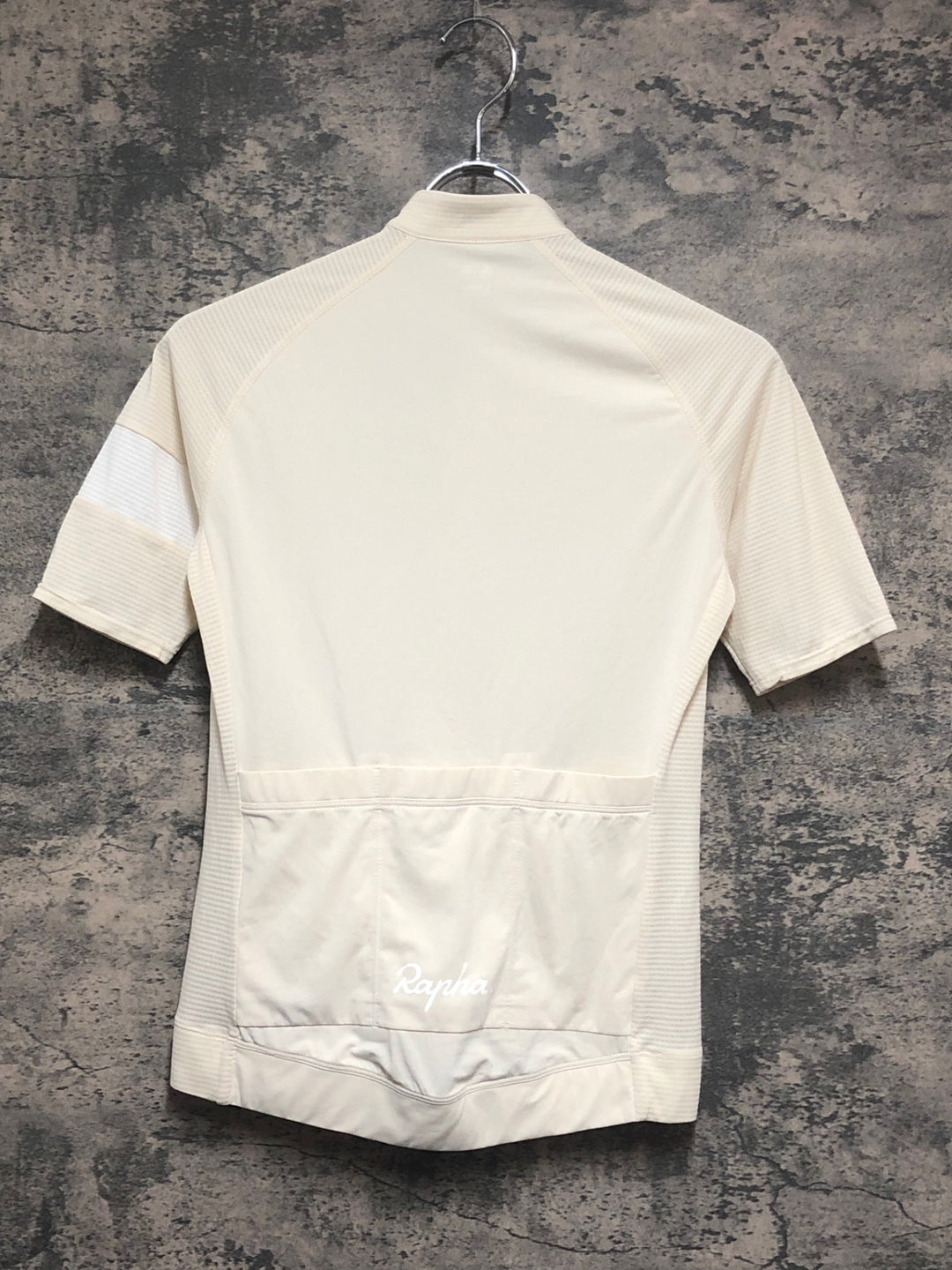 KM990 ラファ Rapha WOMEN'S CORE LIGHTWEIGH JERSEY 半袖 サイクルジャージ XS オフホワイト レディース